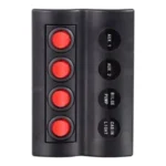 Marine Rocker Switch Panel with Breakers, 4-Way
